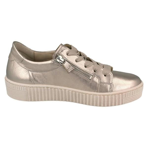 Gabor Ladies Gabor Casual Trainers With Side Zip And Laces 63.334