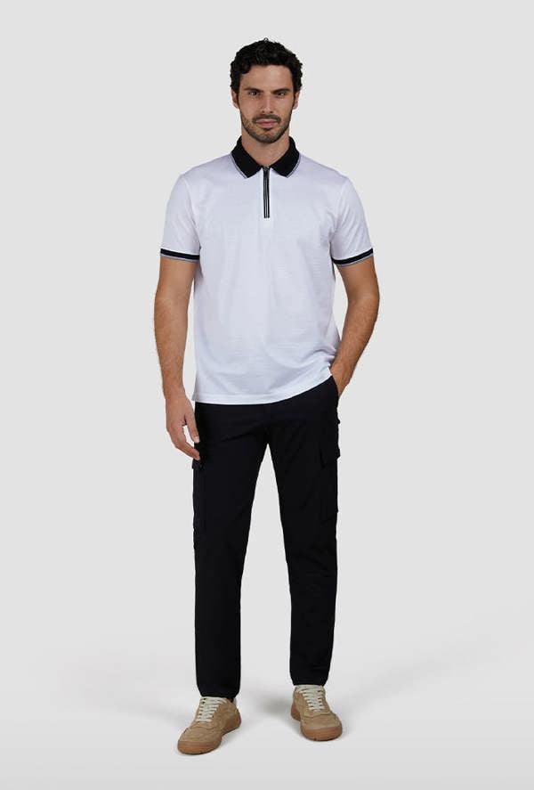 Paul & Shark Dynamic Cargo Trousers in Lightweight Technical Fabric