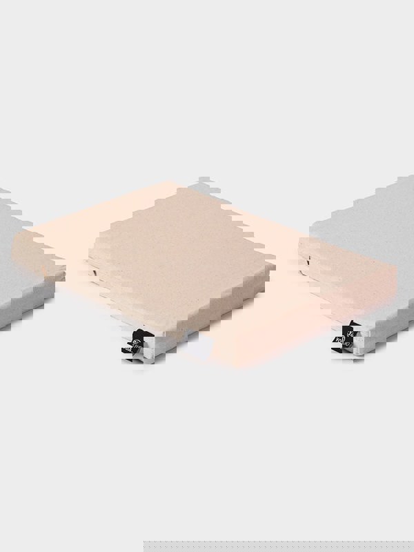 Yoga Studio Half Recycled Chip Foam Yoga Block + Cover Set (30 x 20 x 2.5cm)