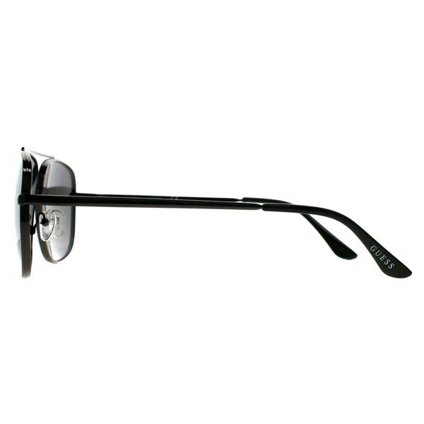 Guess Sunglasses GF0207 08C Gunmetal Grey Mirror