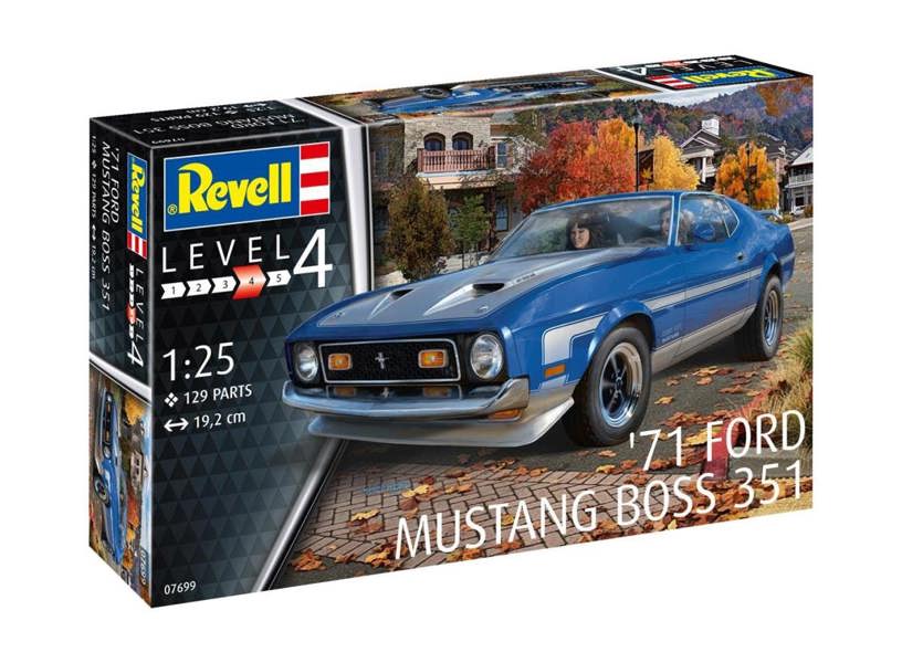 Revell 1971 Mustang Boss 351 (1:25 Scale)