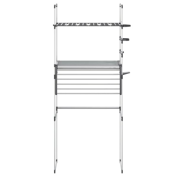 Berkfield Washing Machine Shelf 77x52x192 cm Aluminium