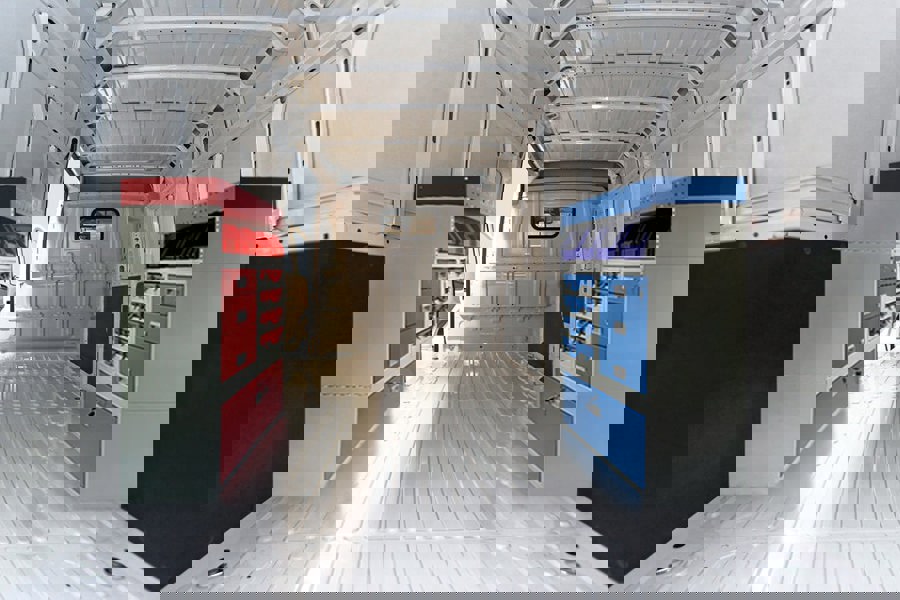 Monster Racking Storm Metal Van Racking