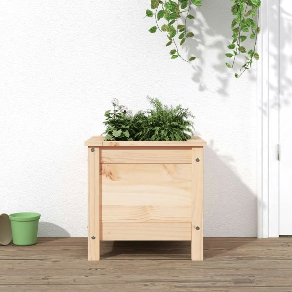 Berkfield Garden Planter 40x40x39 cm Solid Wood Pine
