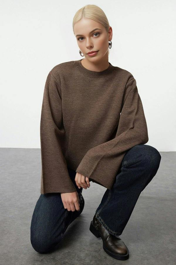 WOVCOR Basic Knit Sweater