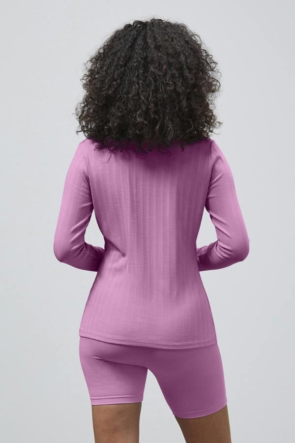 ENORSIA Ribbed Cycling Loungewear Set