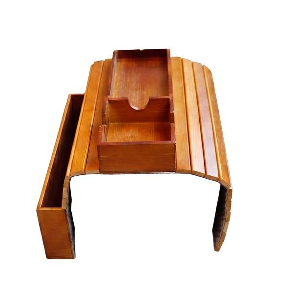 Maison des Cadeaux Bamboo Sofa Armrest Tray