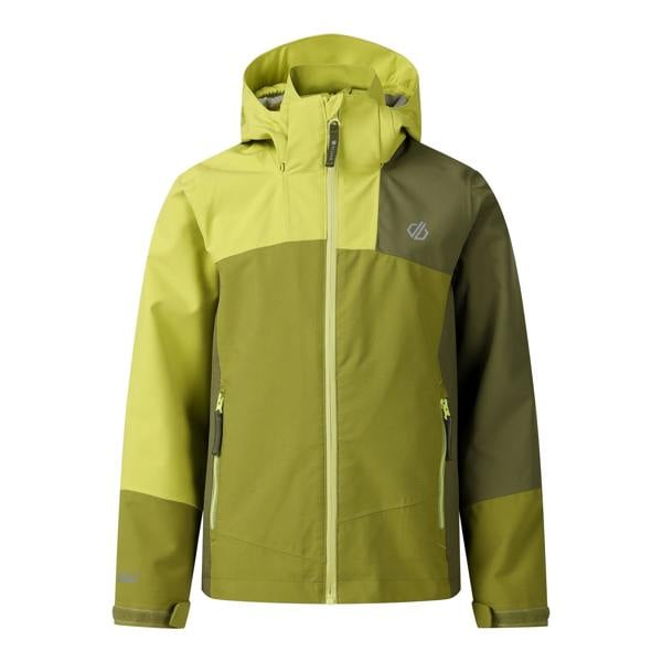 Dare 2B Childrens/Kids Explore III Waterproof Jacket - Golden Cypress - 