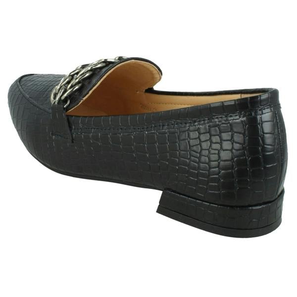 Spot On Ladies Spot On Wide Fit Loafers F80534