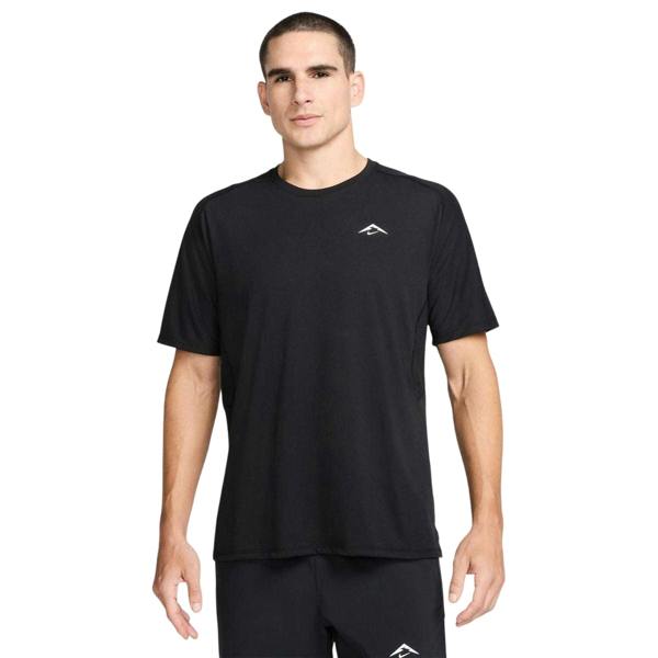 Nike Mens Trail Solar Chase Dri-FIT T-Shirt - Black - 