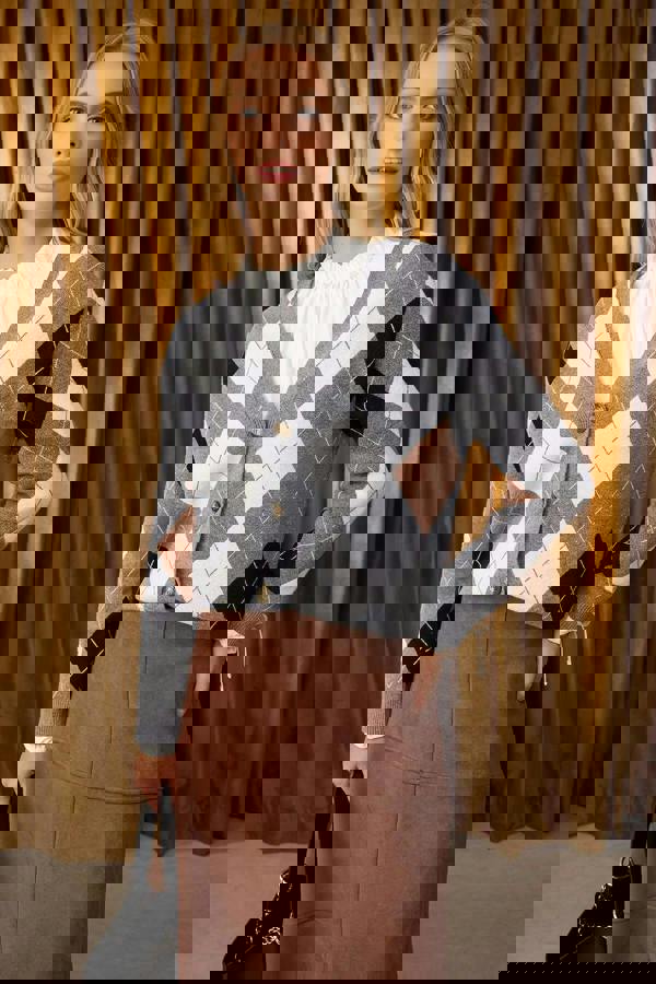 WOVCOR Premium Yarn Knit Cardigan