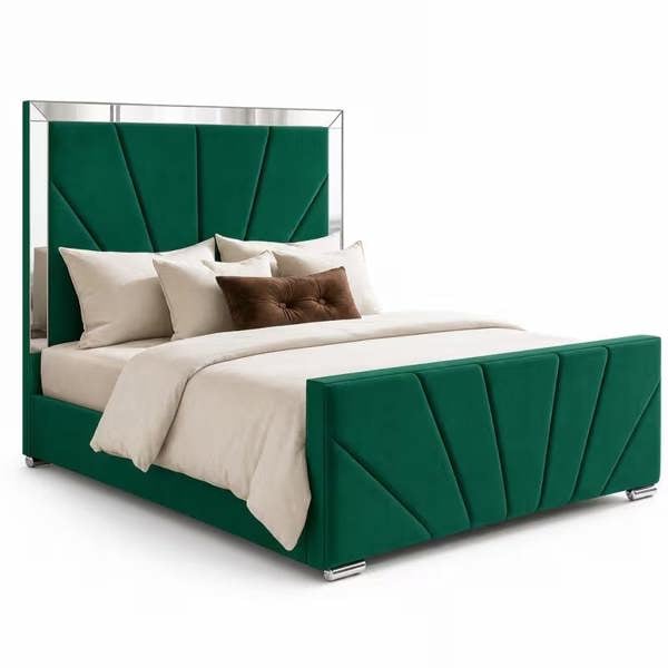 Paradise Beds Sunrise Mirrored Bed Frame