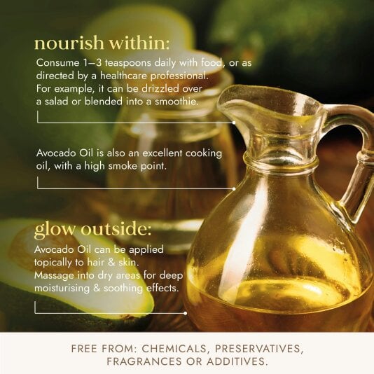Fushi Wellbeing Organic Avocado Oil 100ml