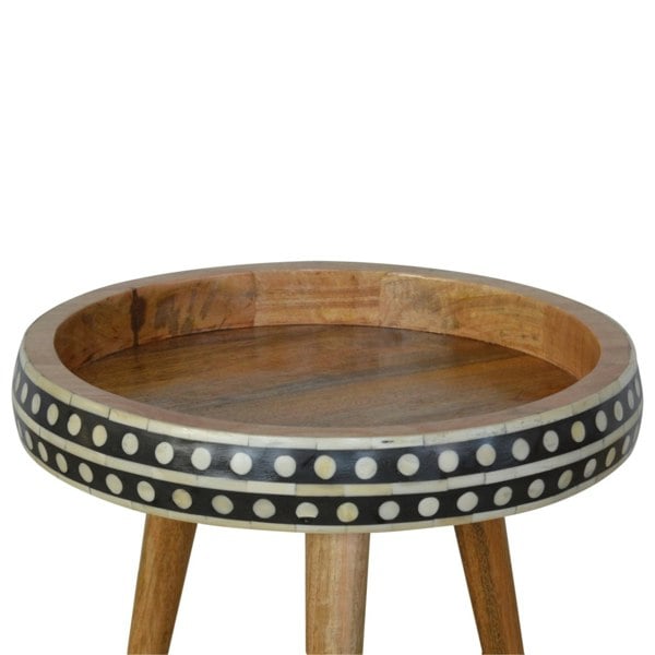 Artisan Furniture Small Dotted End Table
