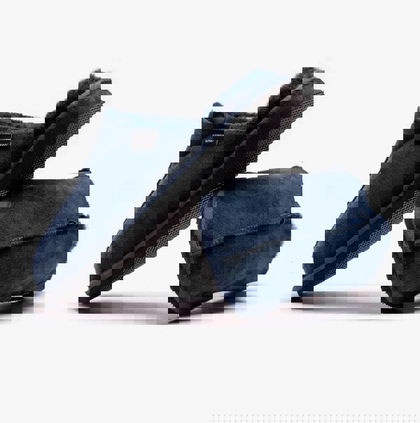 Shepherd HUGO Mens Sheepskin Mules Navy