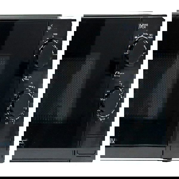 igenix Manual Microwave, 700 W, 20 Litre, 35 Minute Timer, Black, Igenix IGMS02071B