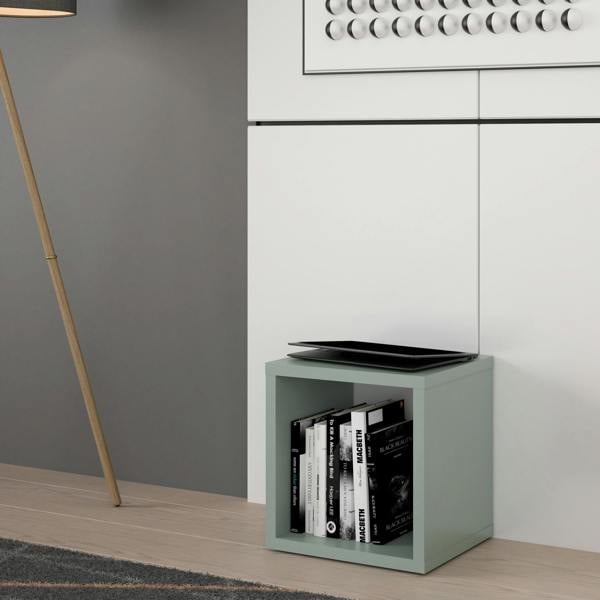 Furniture To Go Mauro Singular Storage Unit in Sage Green