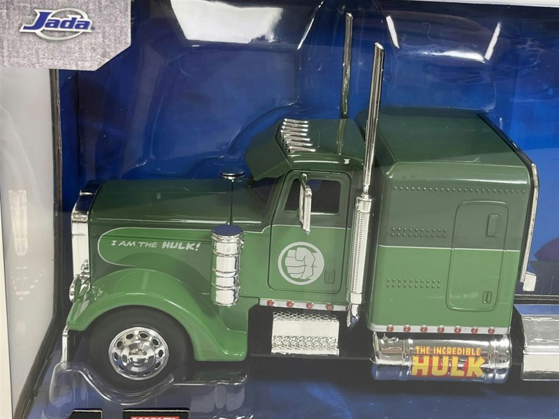 Jada Marvel Avengers Hulk 1992 Peterbilt 379 27 cm Jada 253225020