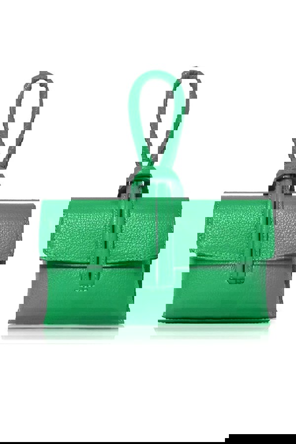 Kitise Genuine Italian Leather Small Clutch Crossbody Bag