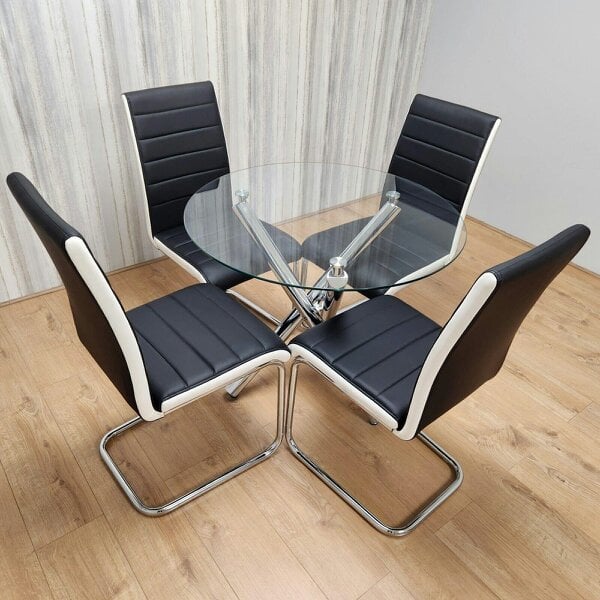Kosy Koala Dining Table Set with 4 Chairs Dining Room and Kitchen table set of 4