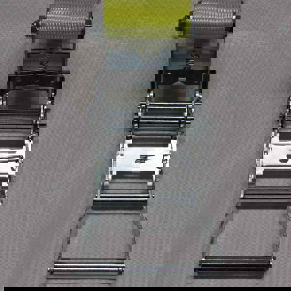 SECUREFIXDIRECT Fall Protection Ratchet Strap with Twisted Snap Hooks 2T 15M (Flatbed Truck Trailer Platform Safety)