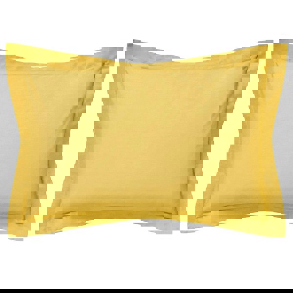 Belledorm Egyptian Cotton Oxford Pillowcase (Pack of 2) - Ochre Yellow