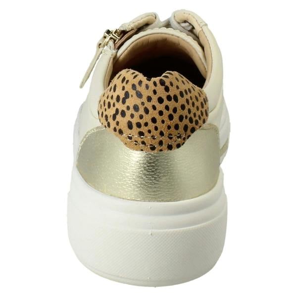 Clarks Ladies Clarks Artisan Platform Trainer Shoes - Hollyrose Zip