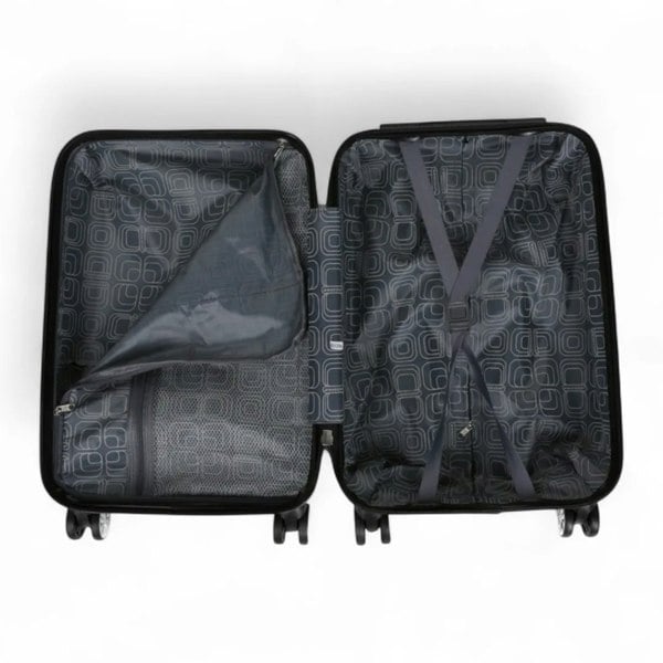 Snowball Hard Shell Suitcase Set Dual 4-Wheel Spinner Travel Luggage