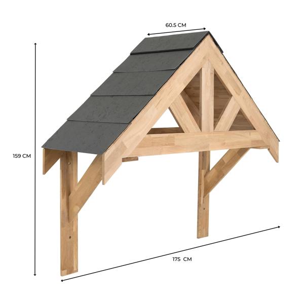 Monstershop Oak Porch Kit - 1250mm