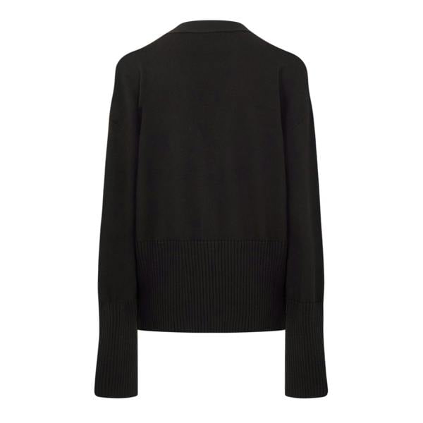 Off-White Womens/Ladies Off Basic Oversized Cardigan - Black - 
