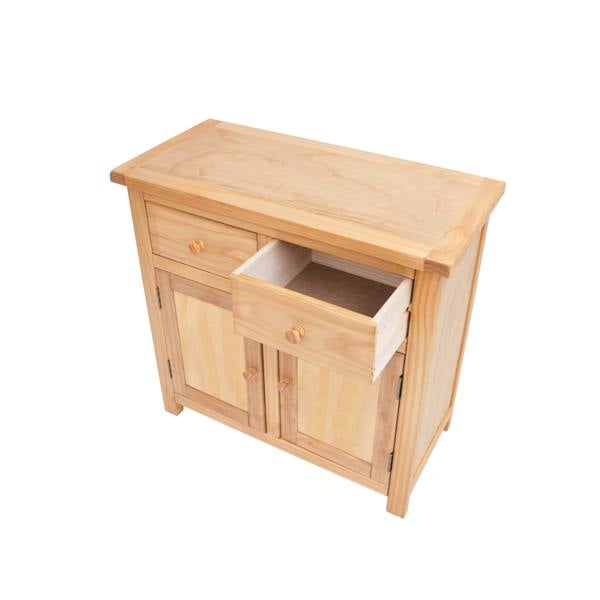 Cabinet Bits Lugo Waxed 2 Drawer 2 Door Sideboard Wood Knob