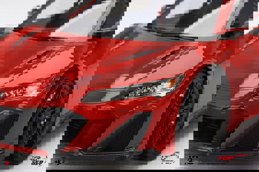 TSM Acura NSX Type S 2022 130R Curva Red 1:18 TSM TS0422