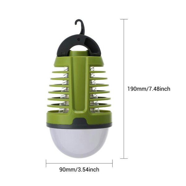 Dyzi Outdoor Rechargeable Mosquito Killer LED Lantern Light