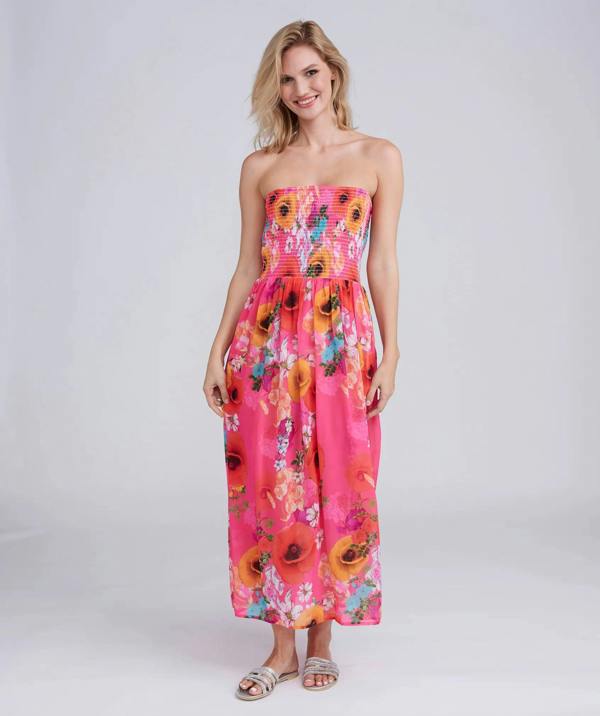 Pia Rossini Copacabana - Strapless Maxi Beach Dress