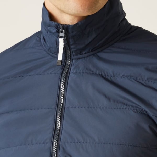 Regatta Mens Colliston Baffled Fleece Jacket - Navy