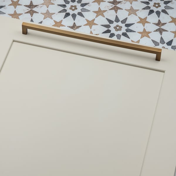 Handle & Home Antique Brass Square Handles