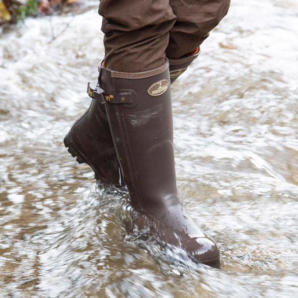Percussion rambouillet full zip wellington boots