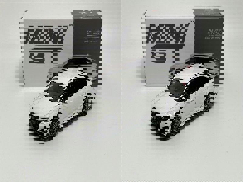 Mini GT ABT Audi RS6 R Glacier White Metallic LHD 1:64 Scale Mini GT MGT00701L