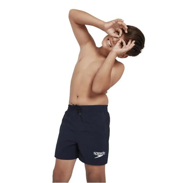 Navy Speedo Boys Essential 13’’ watershorts with white logo