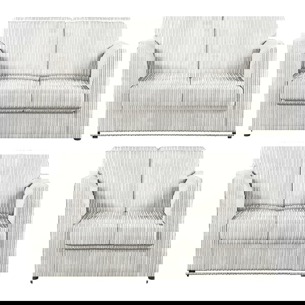 Furnishings For Less Luxor Full Jumbo 3 + 2 Seater Sofa Set – Full Back