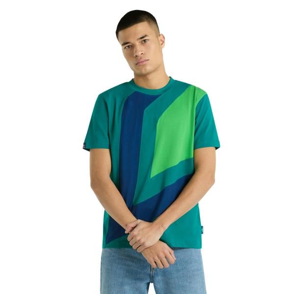Umbro Mens Diamond Logo T-Shirt - Quetzal Green - 