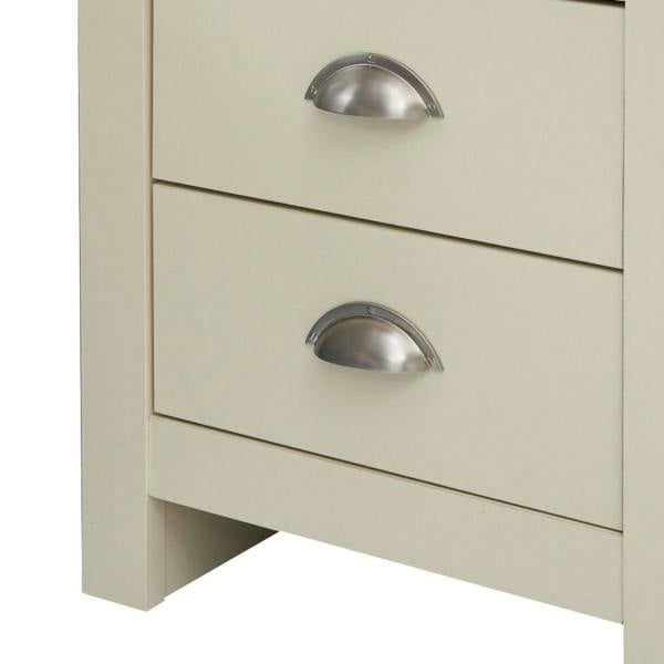 Timber Art Design Lisbon 2 Drawer Bedside Cabinet Bedroom Furniture Nightstand Table