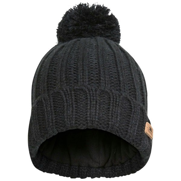 Trespass Mens Thorns Beanie Hat - Black