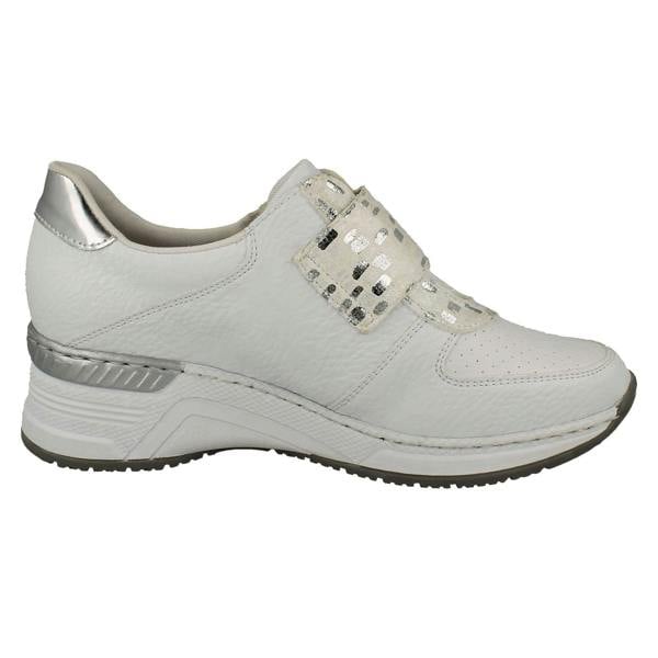 Rieker Ladies Rieker Wedge Heeled Trainers N4354