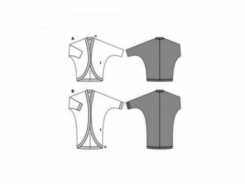 Burda Sewing Pattern 6588 Jackets For Women, 6 to 28 - Easy