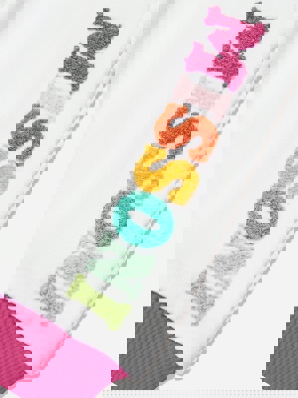 Missoni Baby Girls Logo Frill Joggers in White