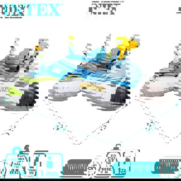 smartbies Intex Water Gun Swimming Pool Ride On