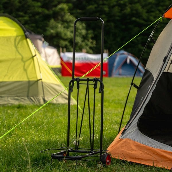 The OLPRO Festival Trolley is the perfect addition to your camping setup, adding portability to any item.