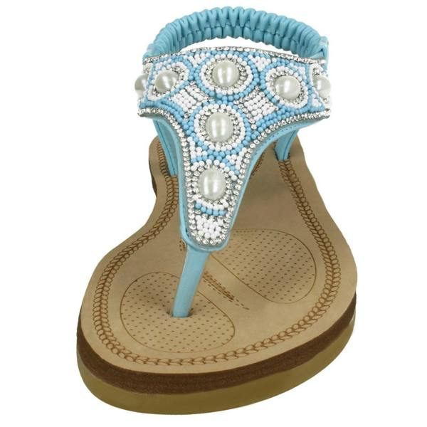 Savannah Ladies Savannah Pearl Toepost Sandals