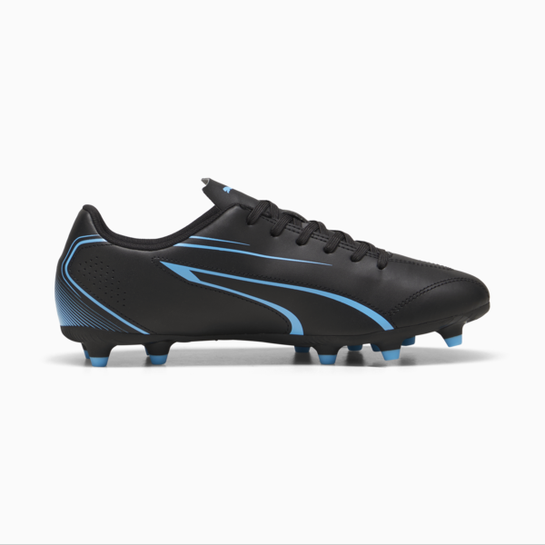 Puma Childrens/Kids Vitoria Football Boots - Black/Luminous Blue